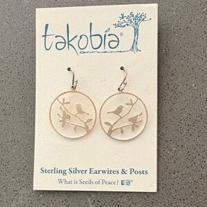 Silver Bird Earrings